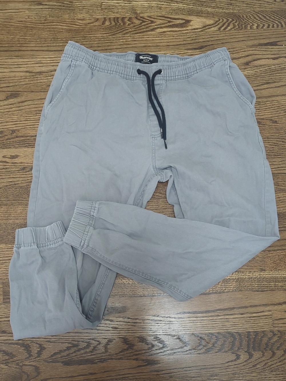 Bluenotes Light Gray Men's Slim Fit Jogger with Drawstring